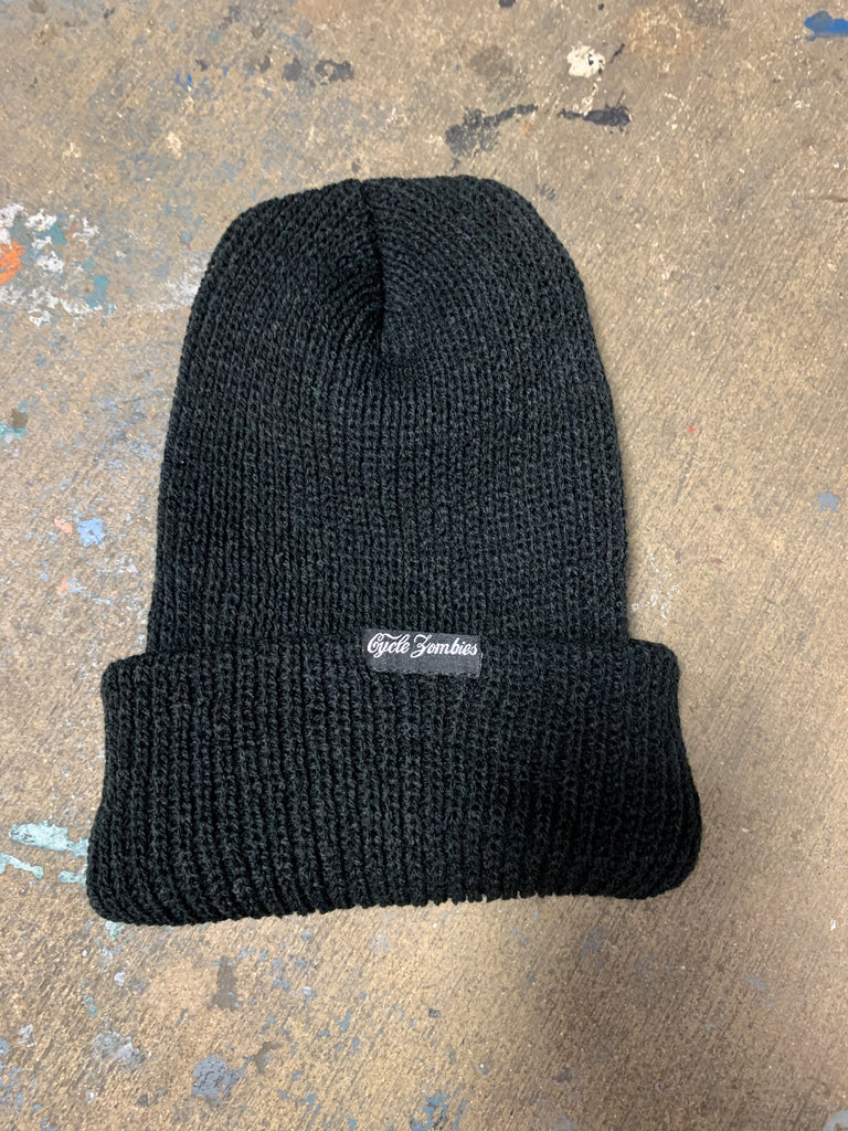 Script Label Beanie